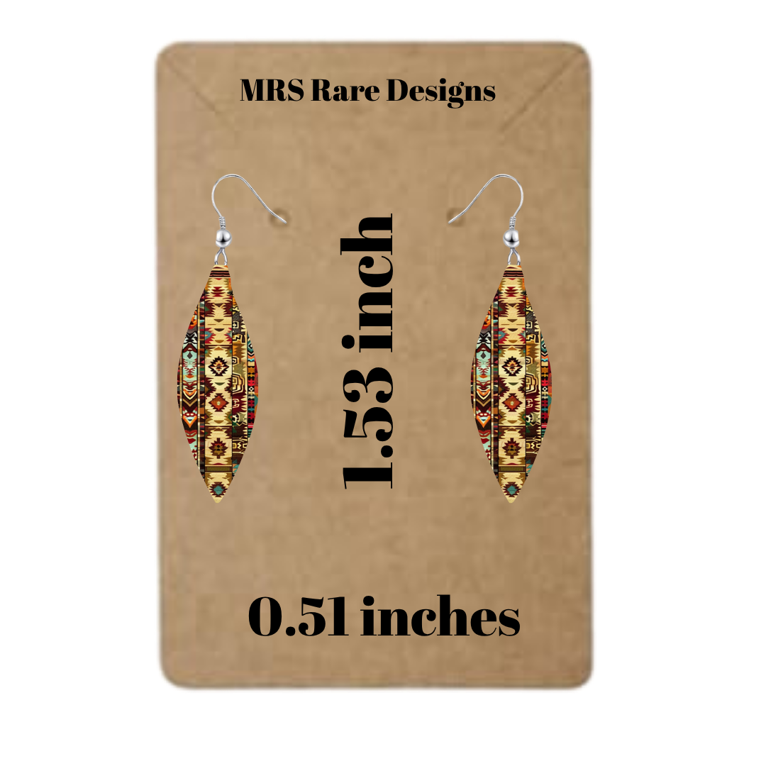 Sunfire Aztec Cat Eye Earring Collection