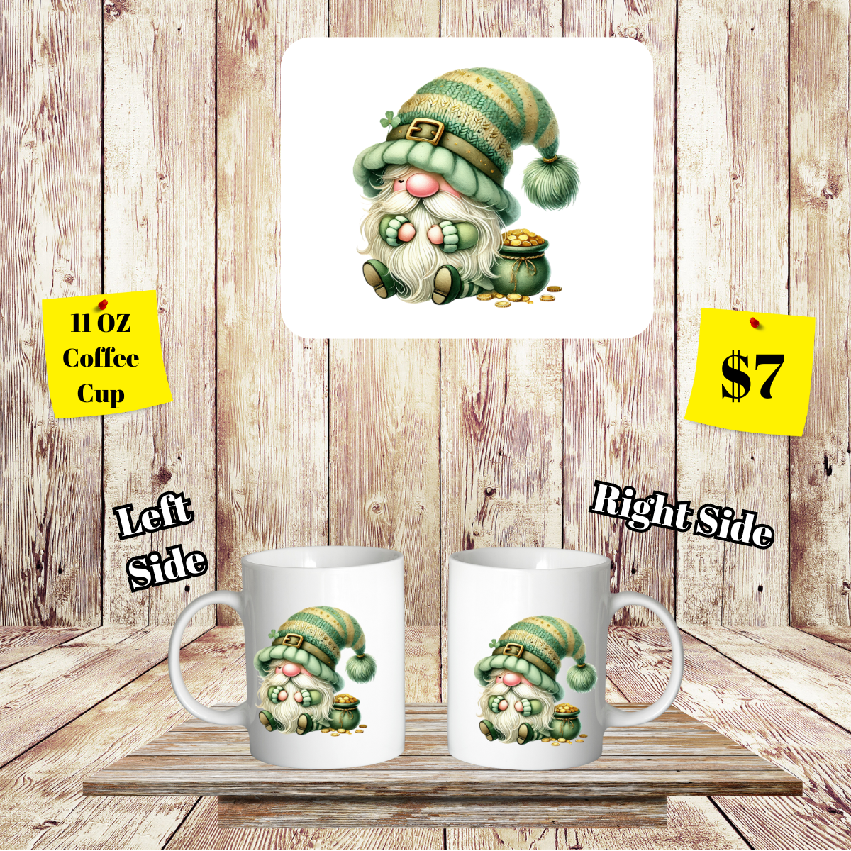 Gnome’s Delight Coffee Cups