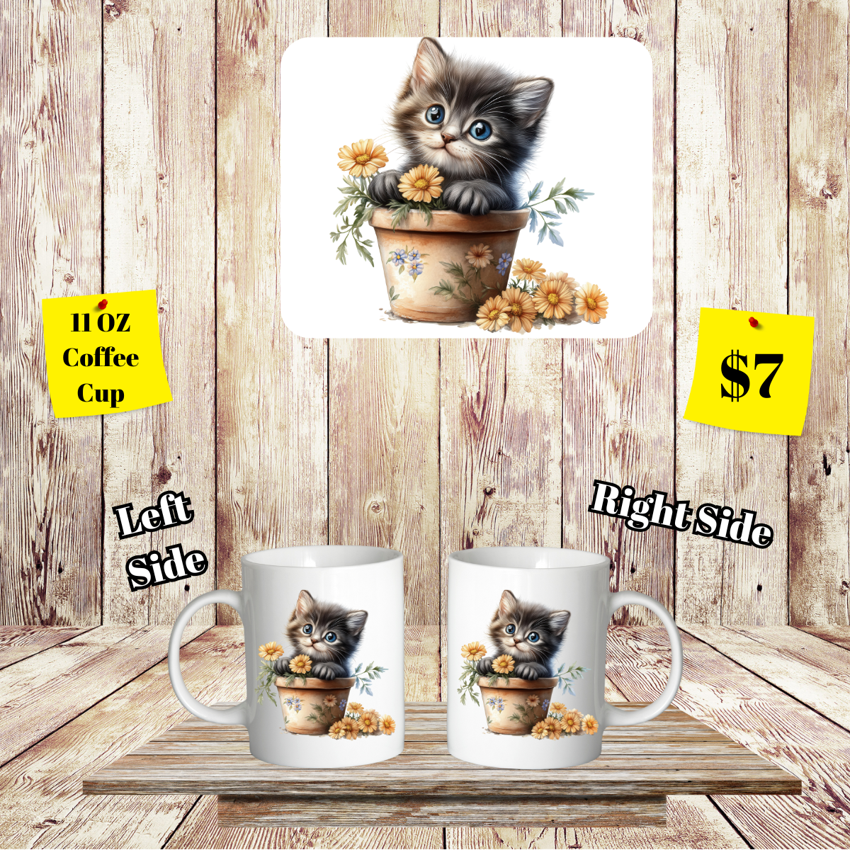 Kitty Cuddle Coffee Cup Collection
