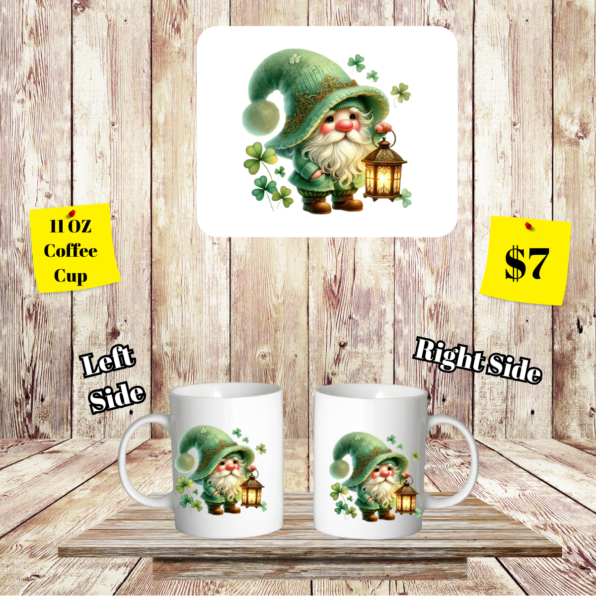 Gnome’s Delight Coffee Cups