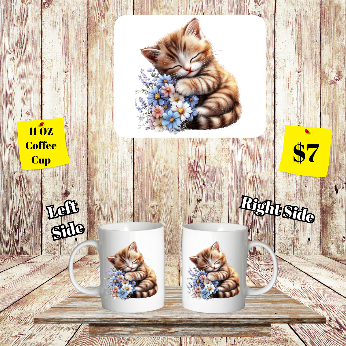 Kitty Cuddle Coffee Cup Collection