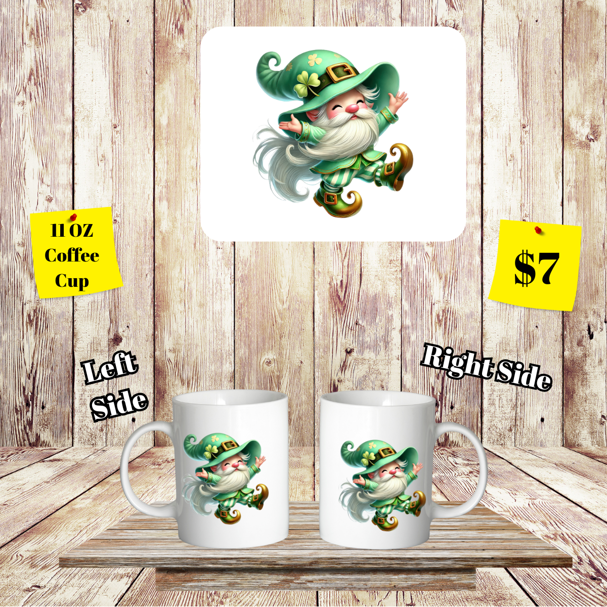 Gnome’s Delight Coffee Cups