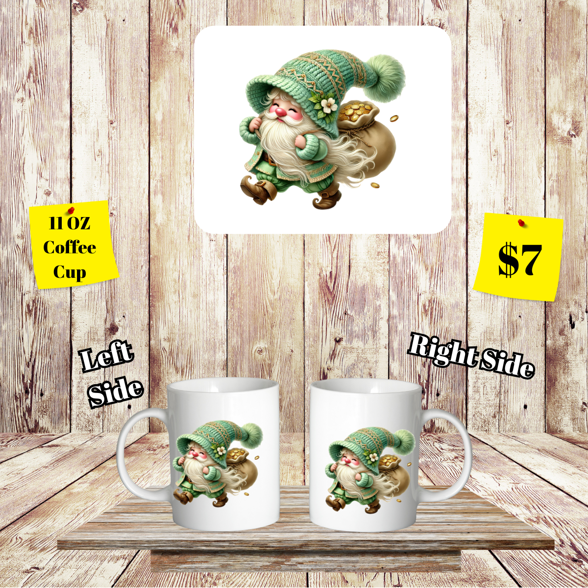 Gnome’s Delight Coffee Cups
