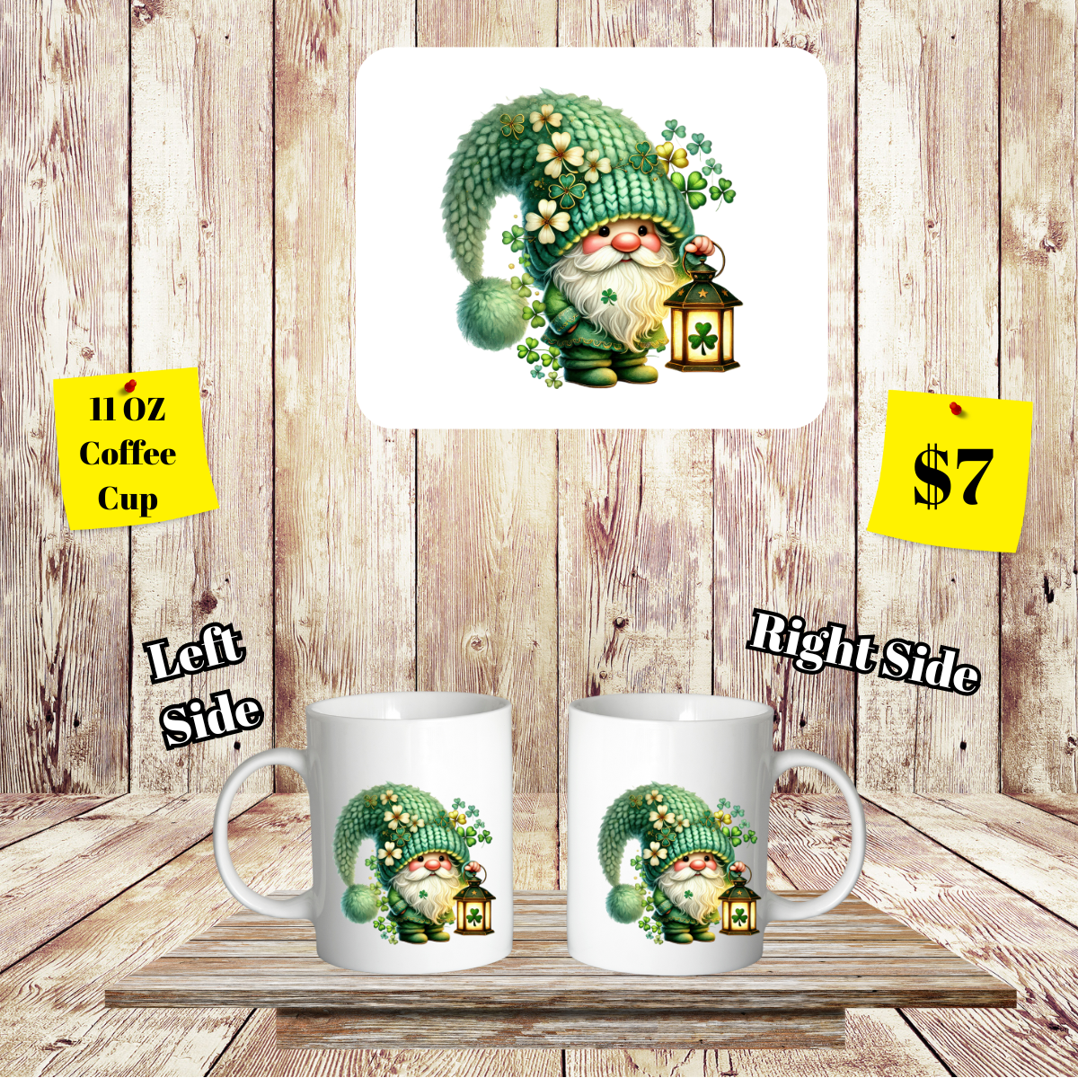 Gnome’s Delight Coffee Cups