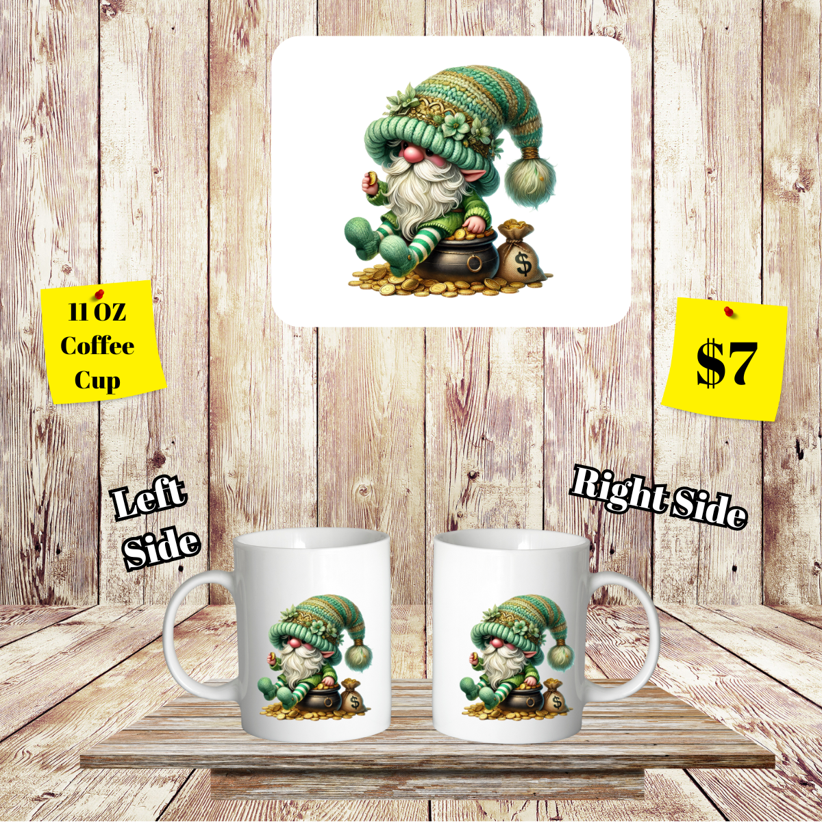 Gnome’s Delight Coffee Cups