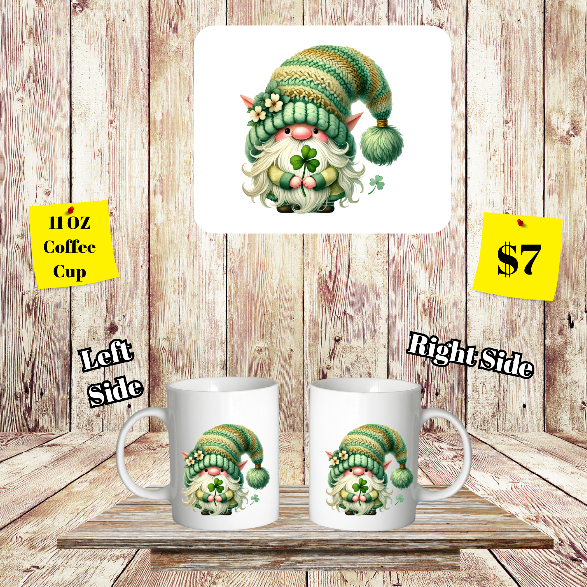 Gnome’s Delight Coffee Cups