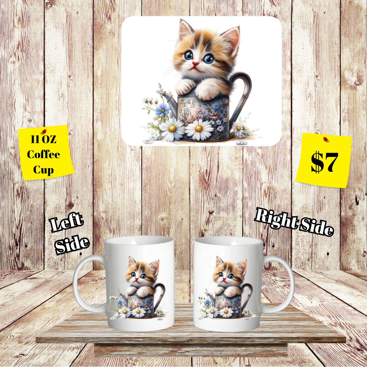 Kitty Cuddle Coffee Cup Collection