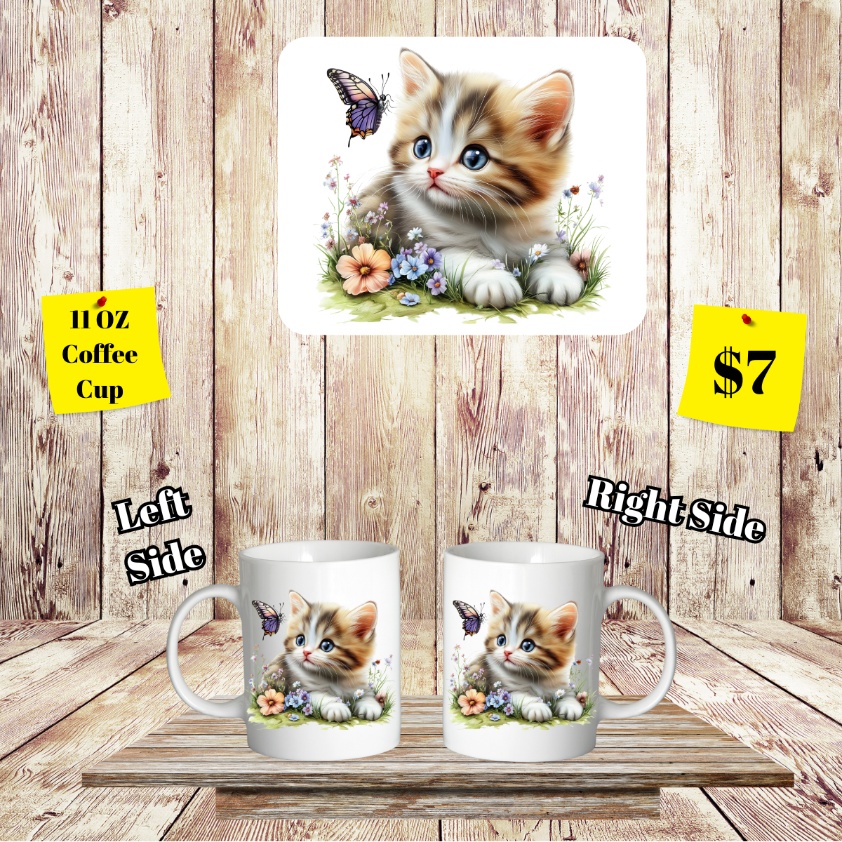 Kitty Cuddle Coffee Cup Collection