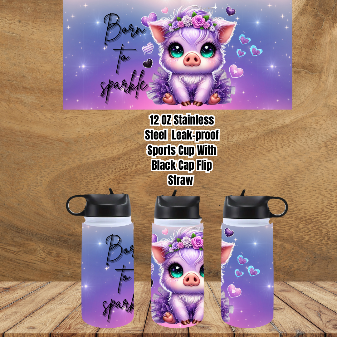 Twilight Dream Piglet 12 ounce Sports Cup