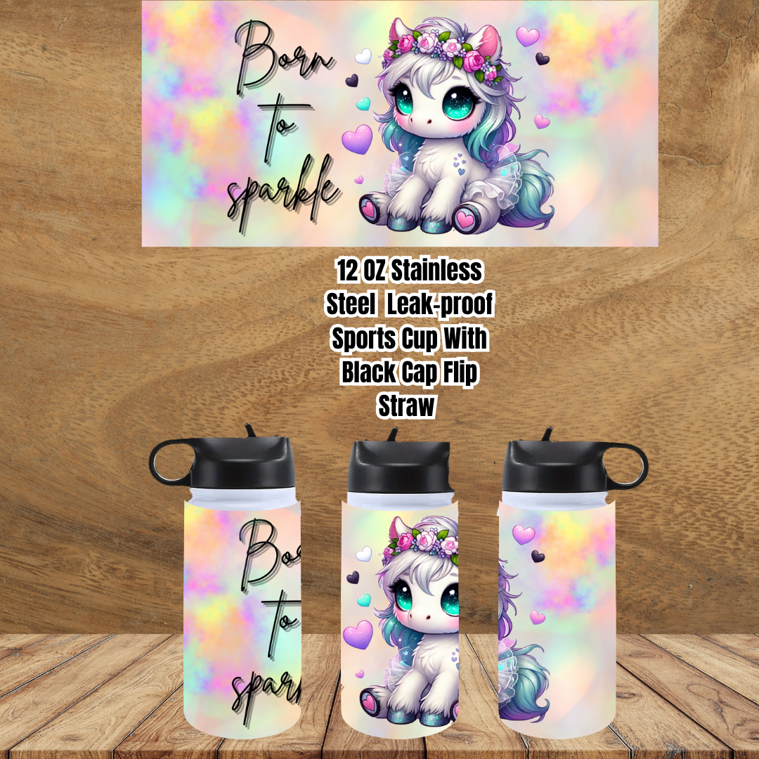 Little Dreamer's Sparkle Sports Cups