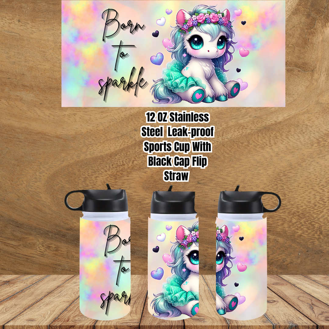 Little Dreamer's Sparkle Sports Cups