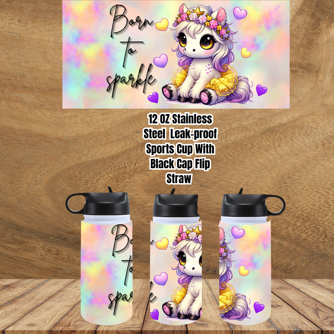 Little Dreamer's Sparkle Sports Cups