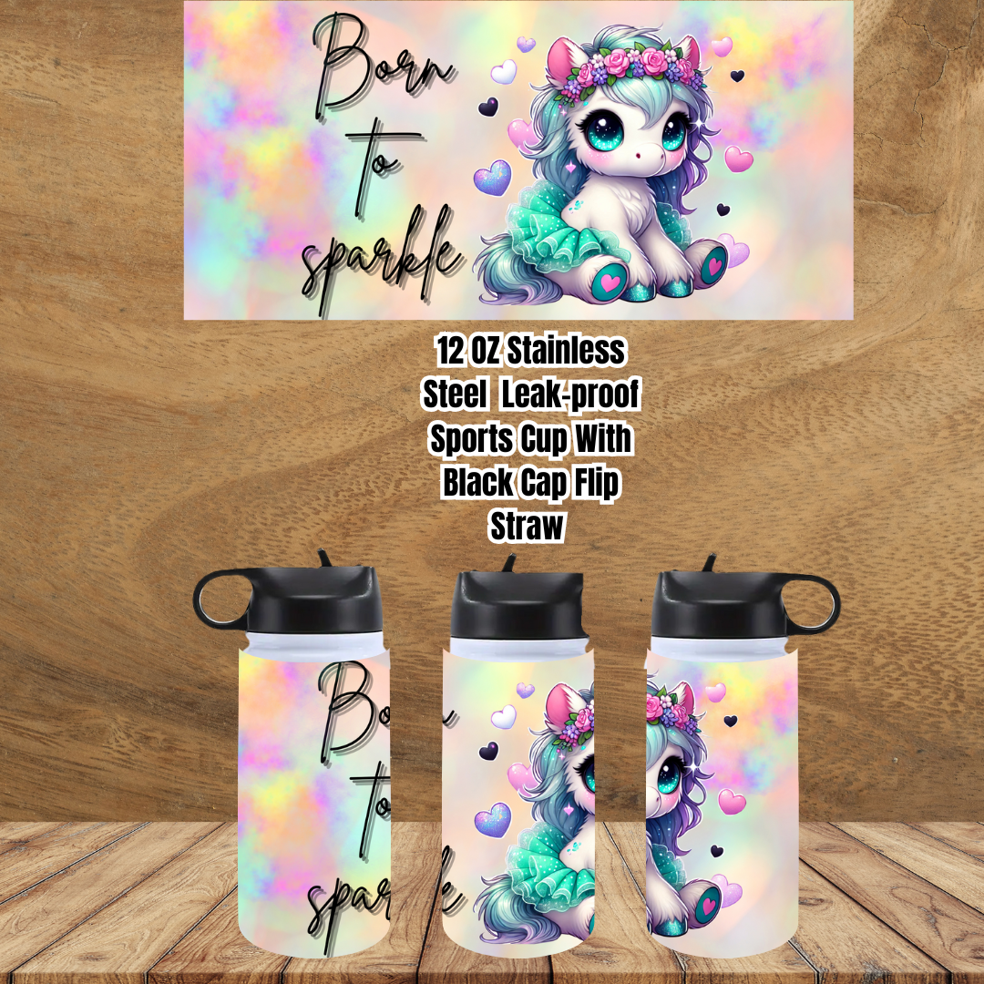 Little Dreamer's Sparkle Sports Cups