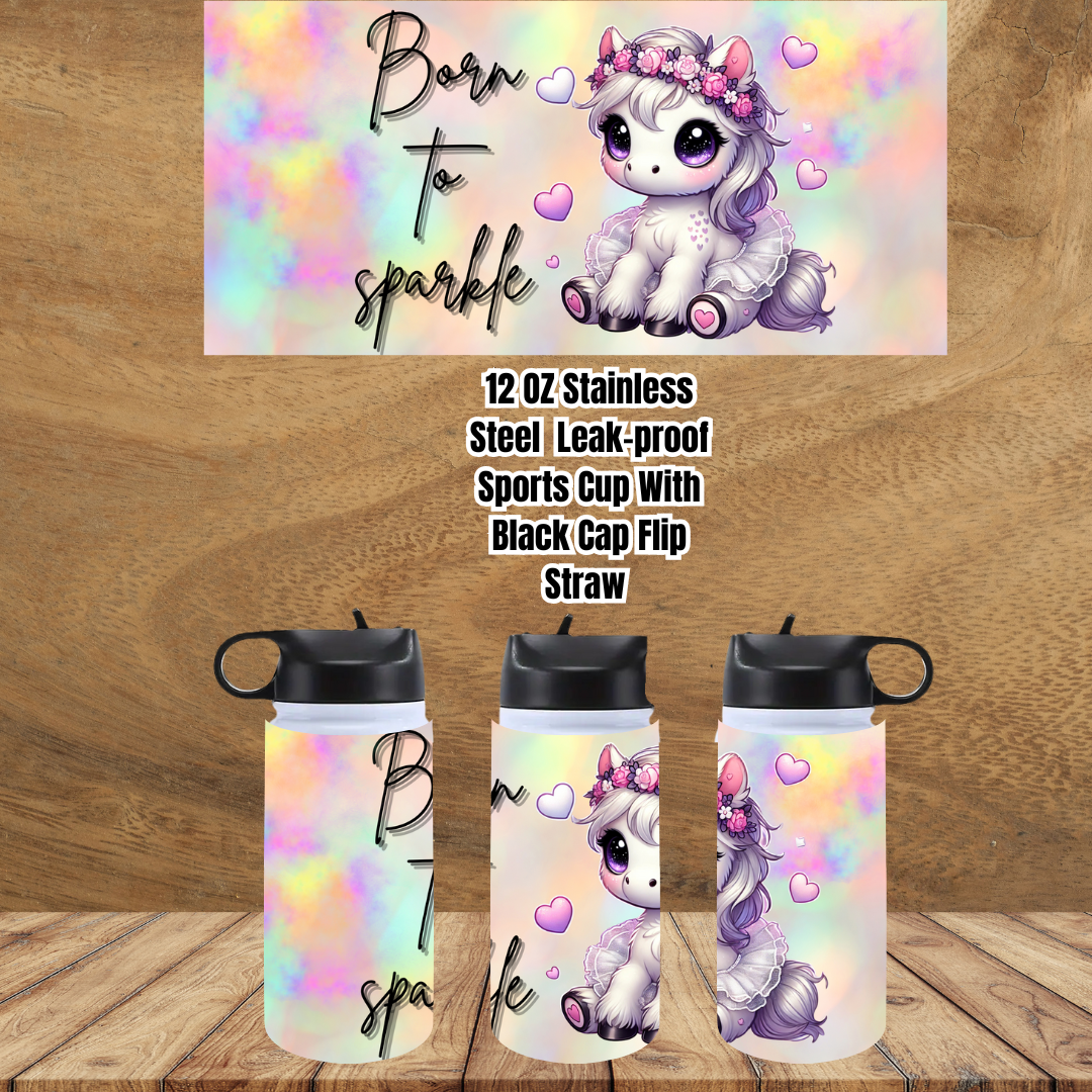 Little Dreamer's Sparkle Sports Cups
