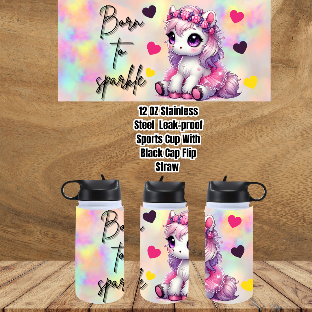Little Dreamer's Sparkle Sports Cups