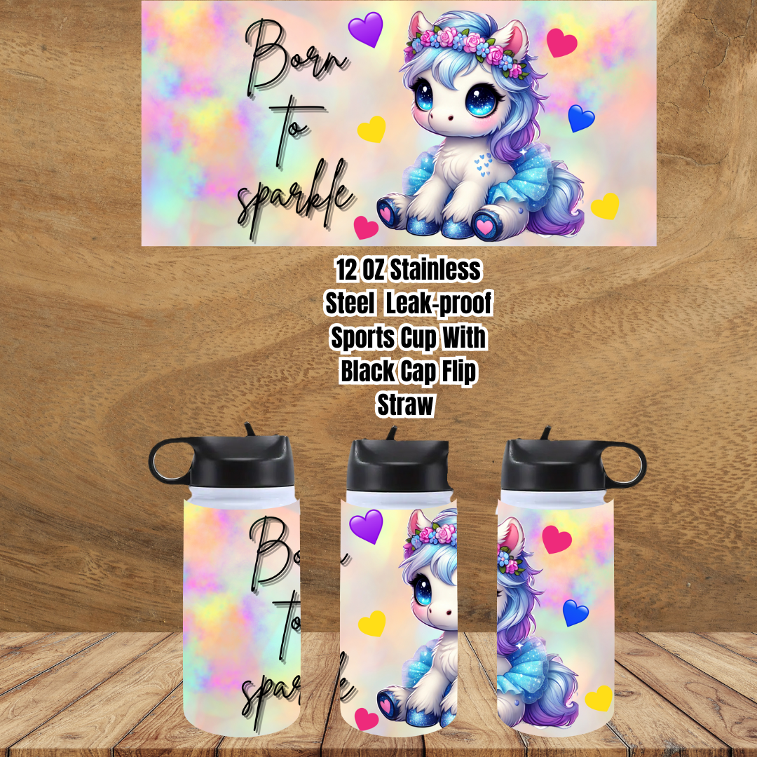 Little Dreamer's Sparkle Sports Cups