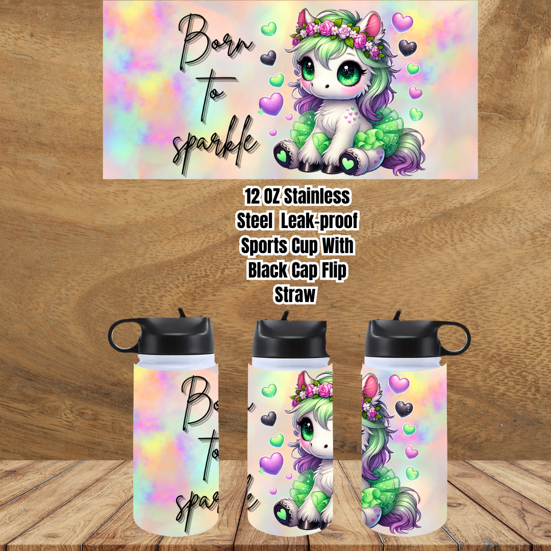 Little Dreamer's Sparkle Sports Cups