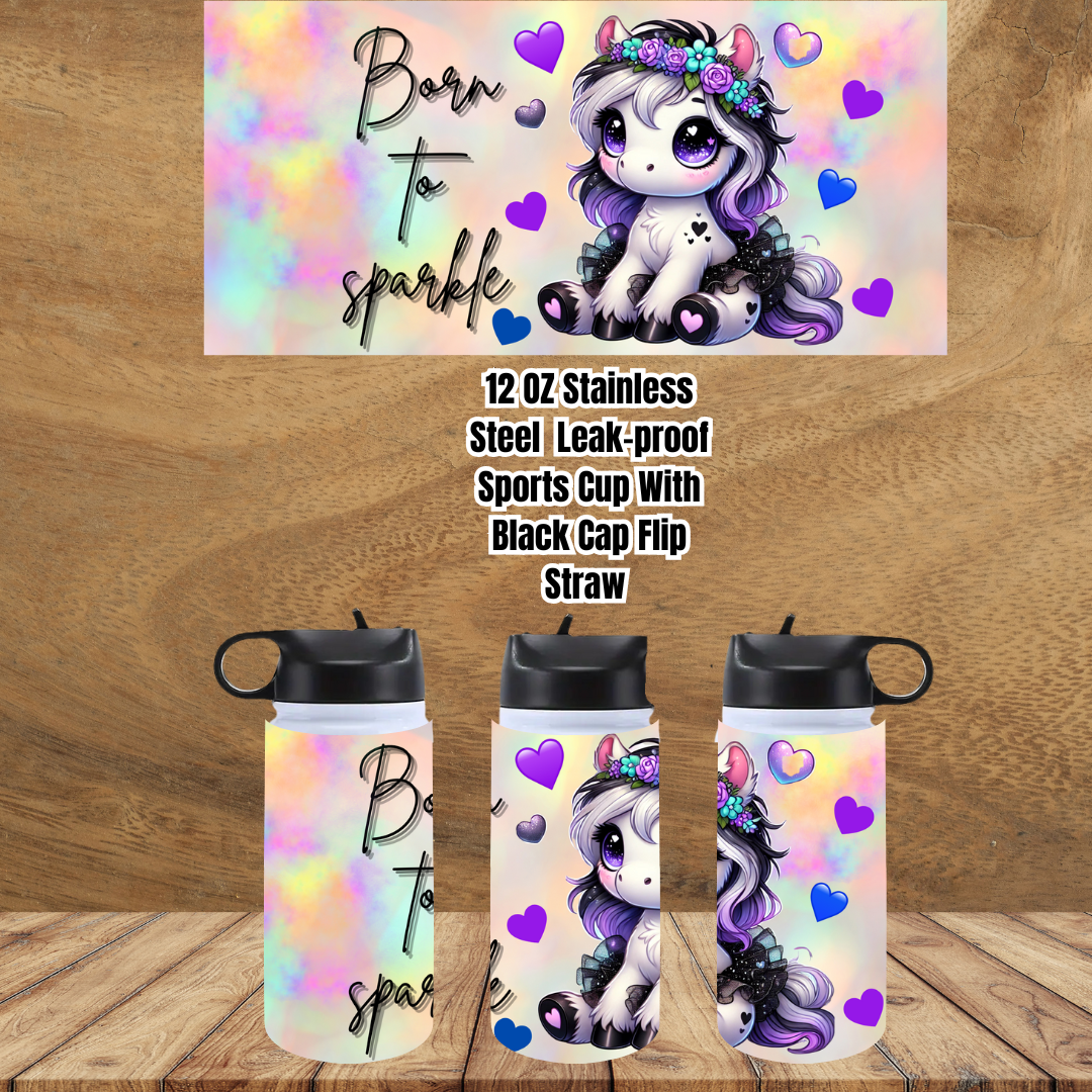 Little Dreamer's Sparkle Sports Cups
