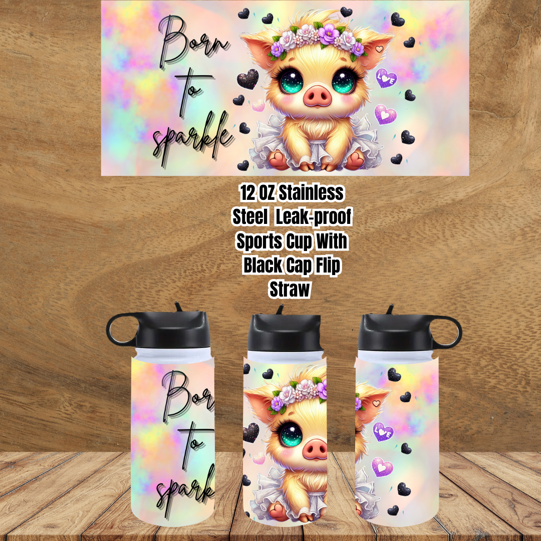 Twilight Dream Piglet 12 ounce Sports Cup