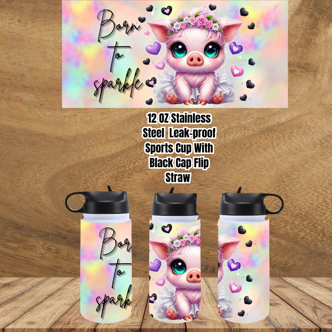Twilight Dream Piglet 12 ounce Sports Cup