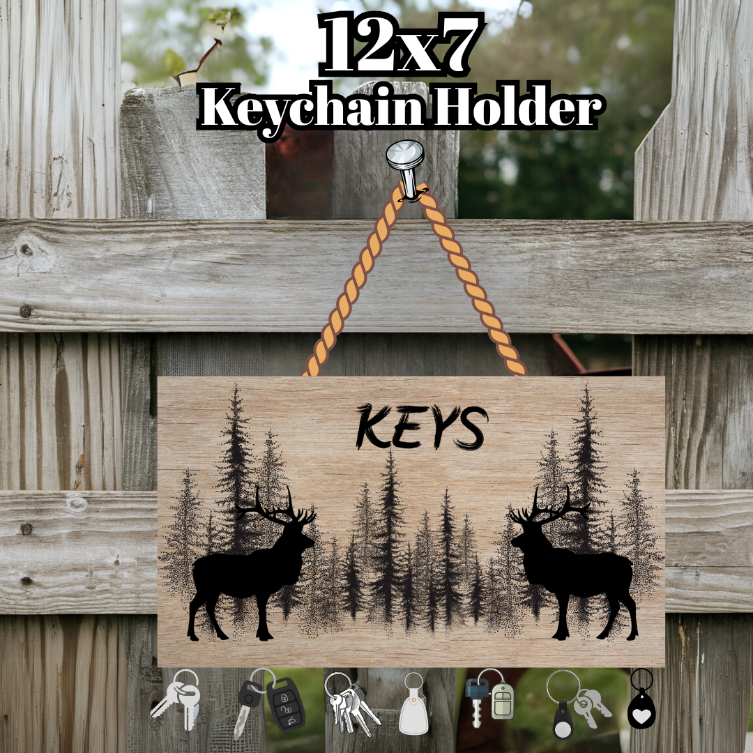 Rustic Stag Key Haven Collection