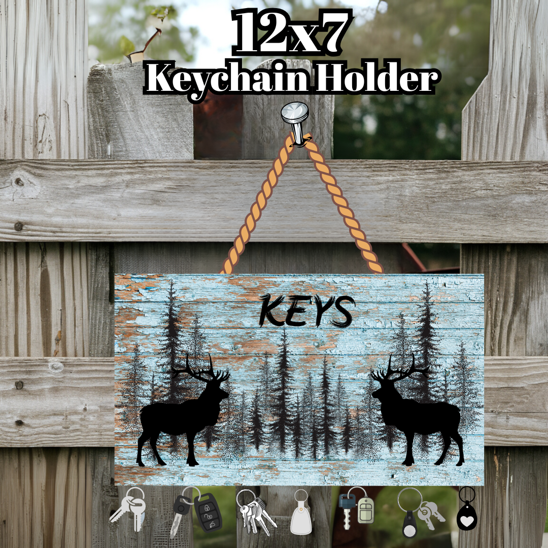 Rustic Stag Key Haven Collection