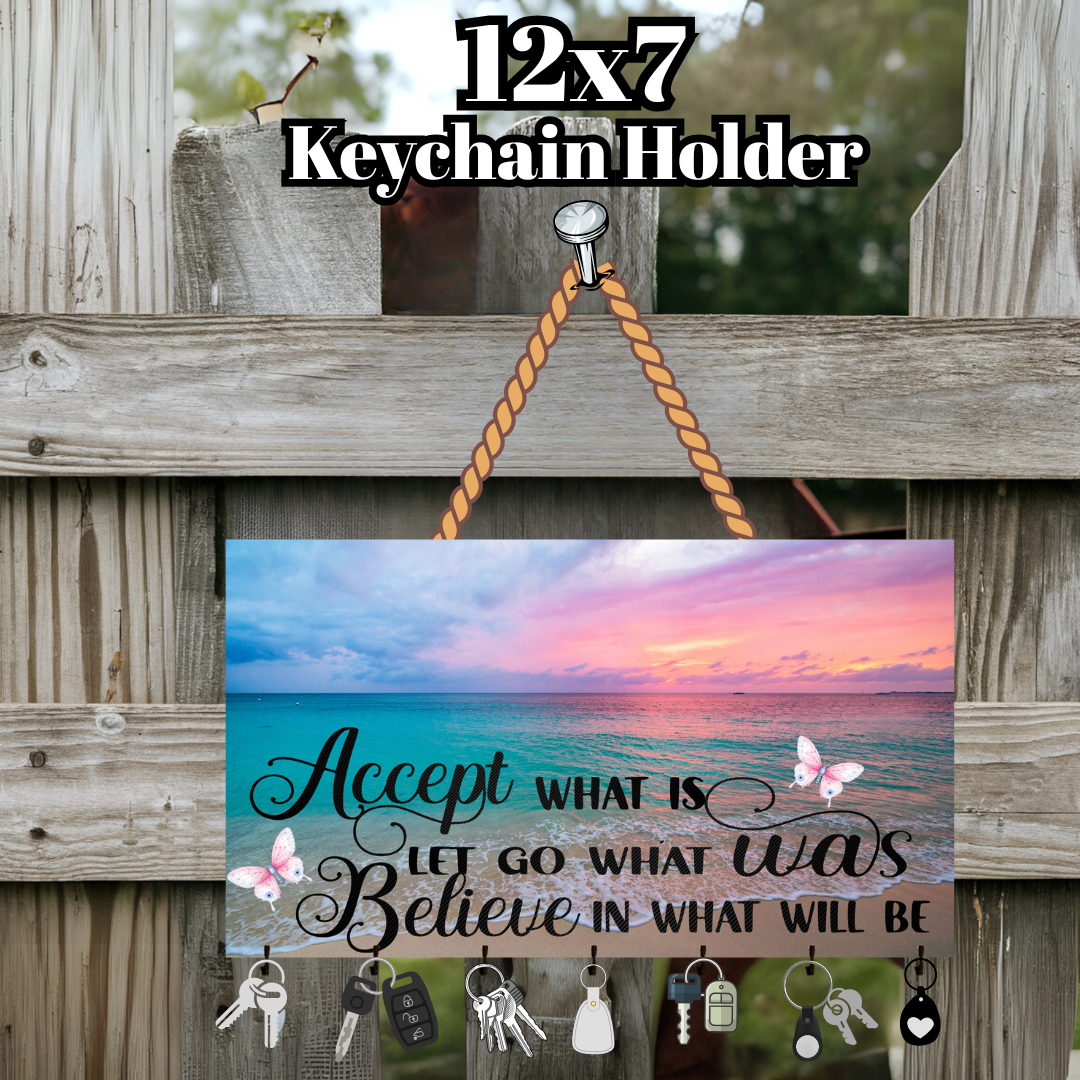 Sunset Serenity Keychain Holder Collection
