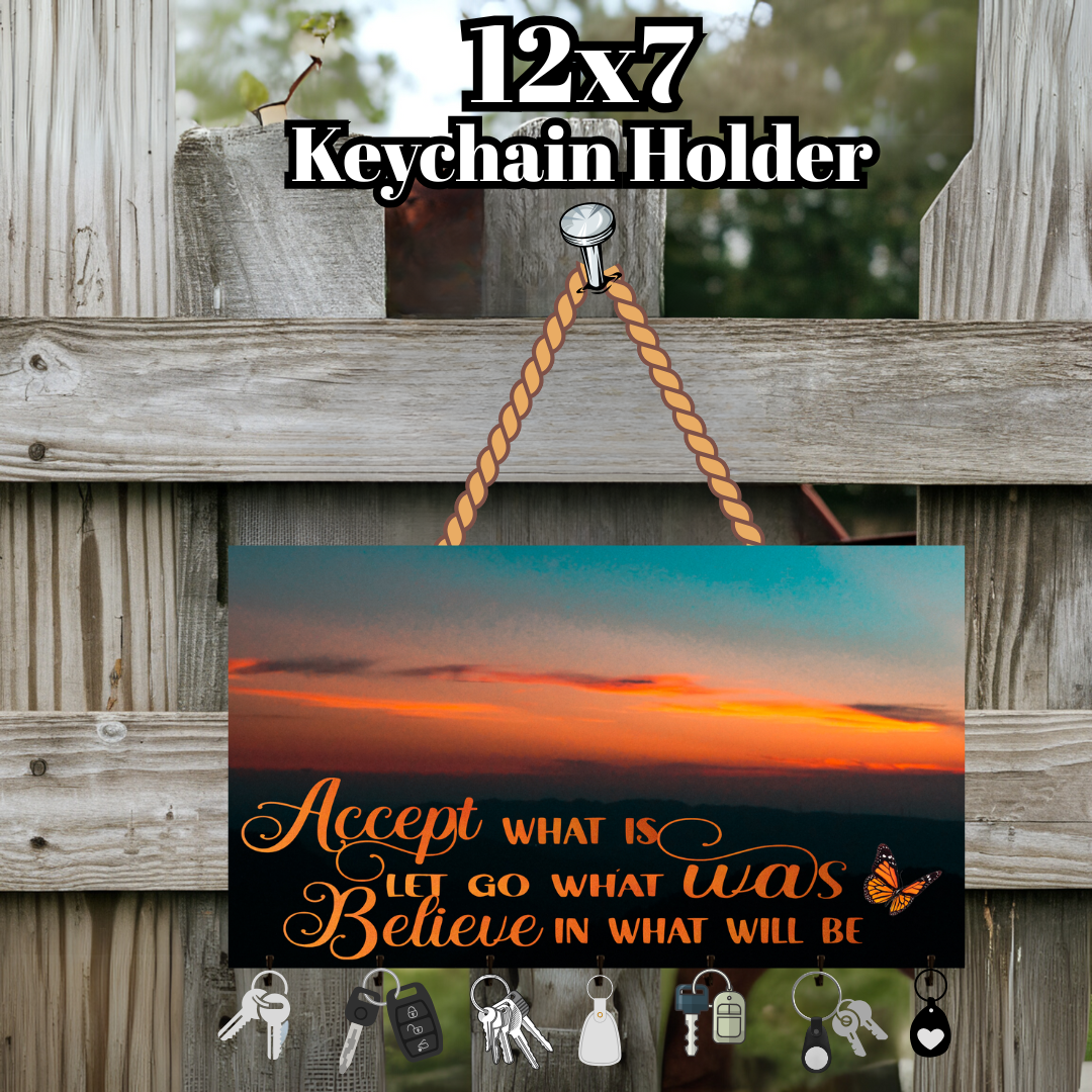 Sunset Serenity Keychain Holder Collection