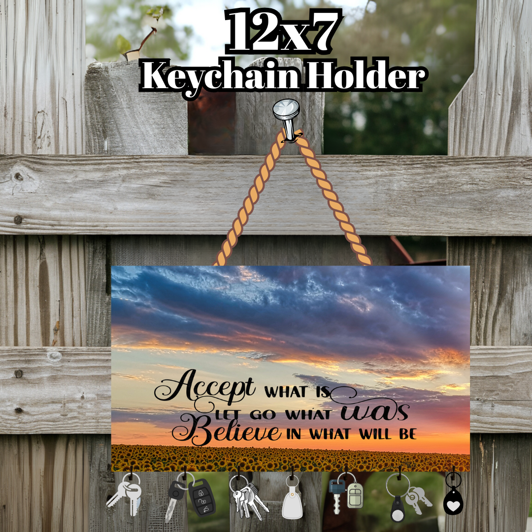 Sunset Serenity Keychain Holder Collection
