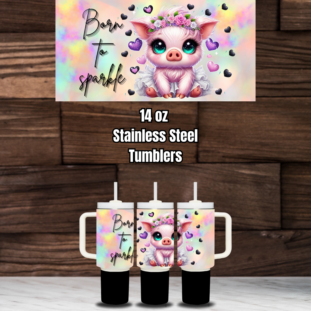 Sparkle Sprites Stainless Tumblers