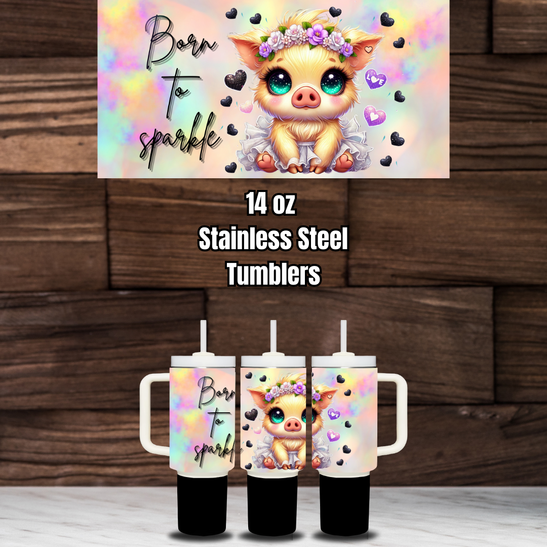 Sparkle Sprites Stainless Tumblers