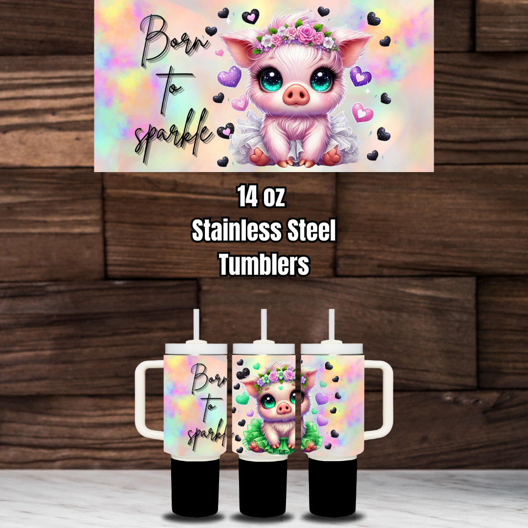 Sparkle Sprites Stainless Tumblers