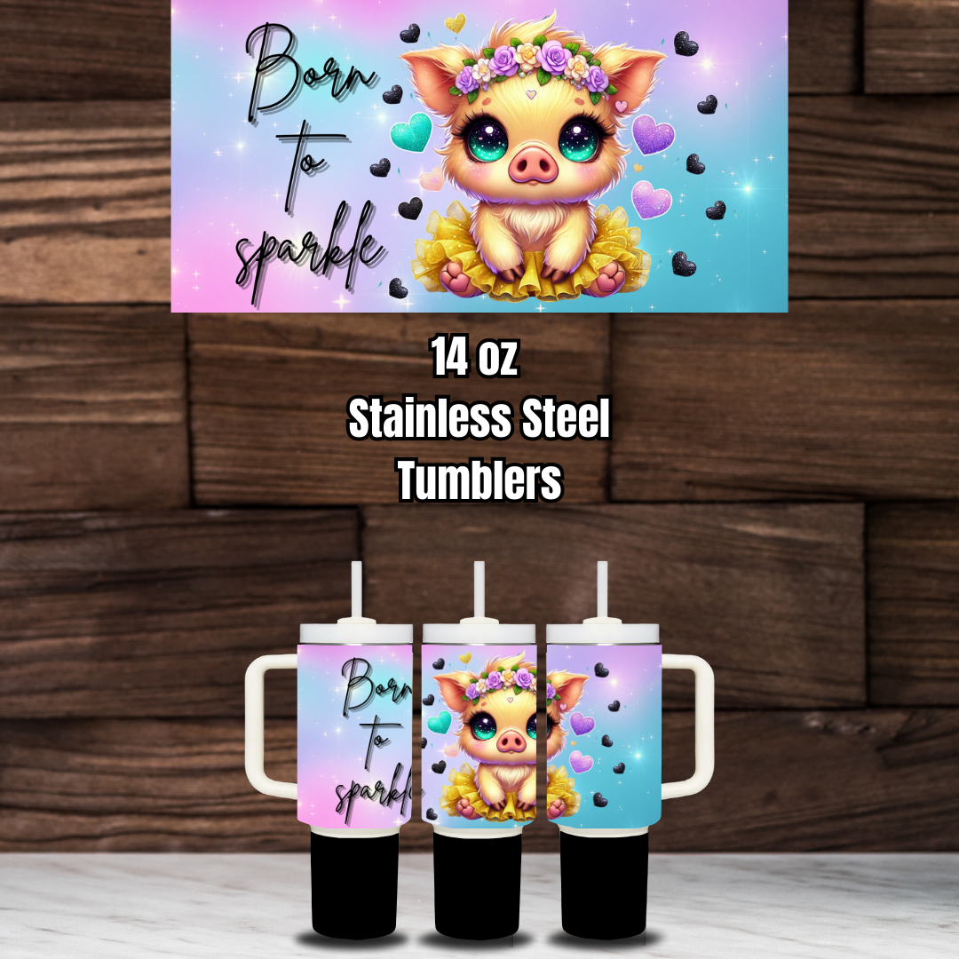 Sparkle Sprites Stainless Tumblers