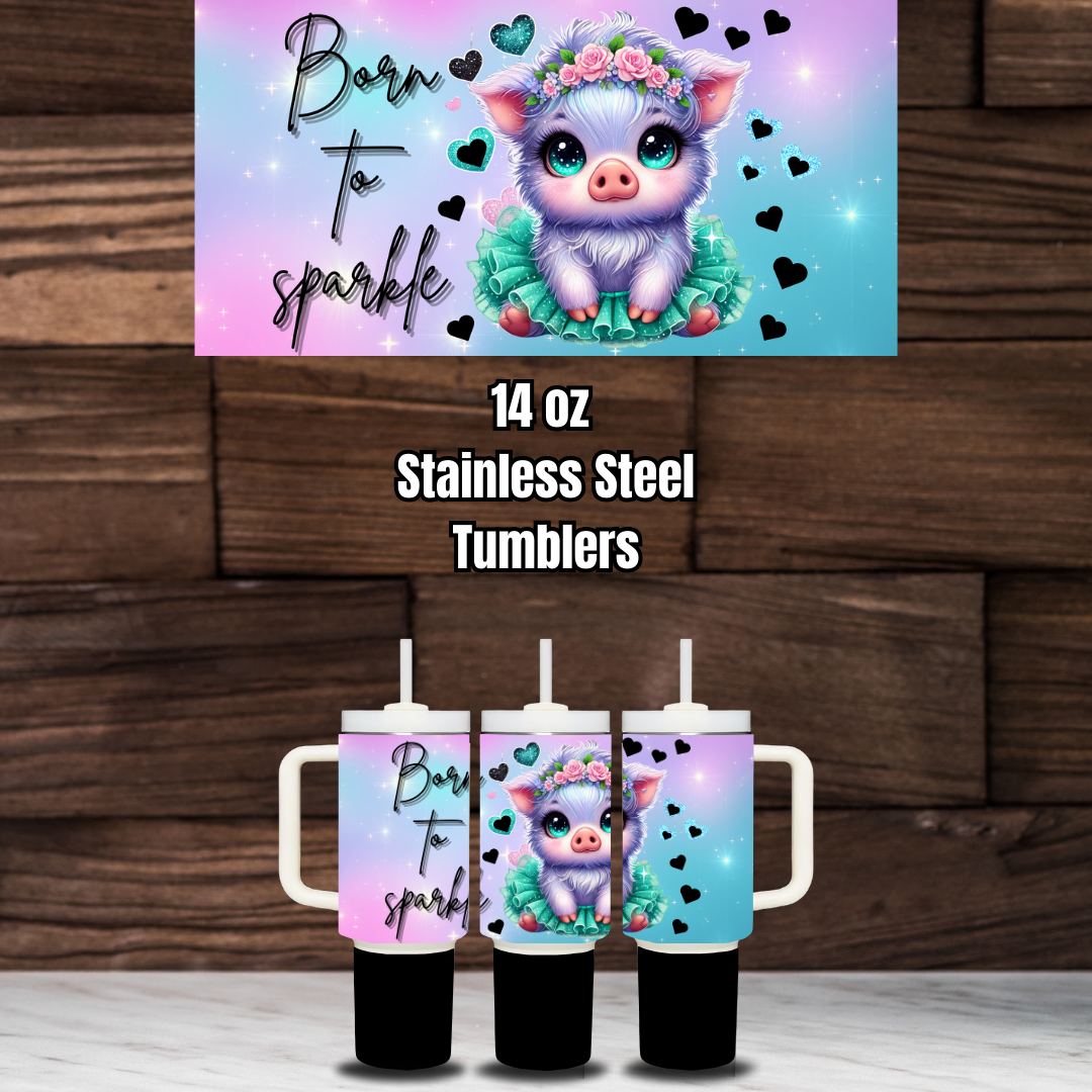 Sparkle Sprites Stainless Tumblers
