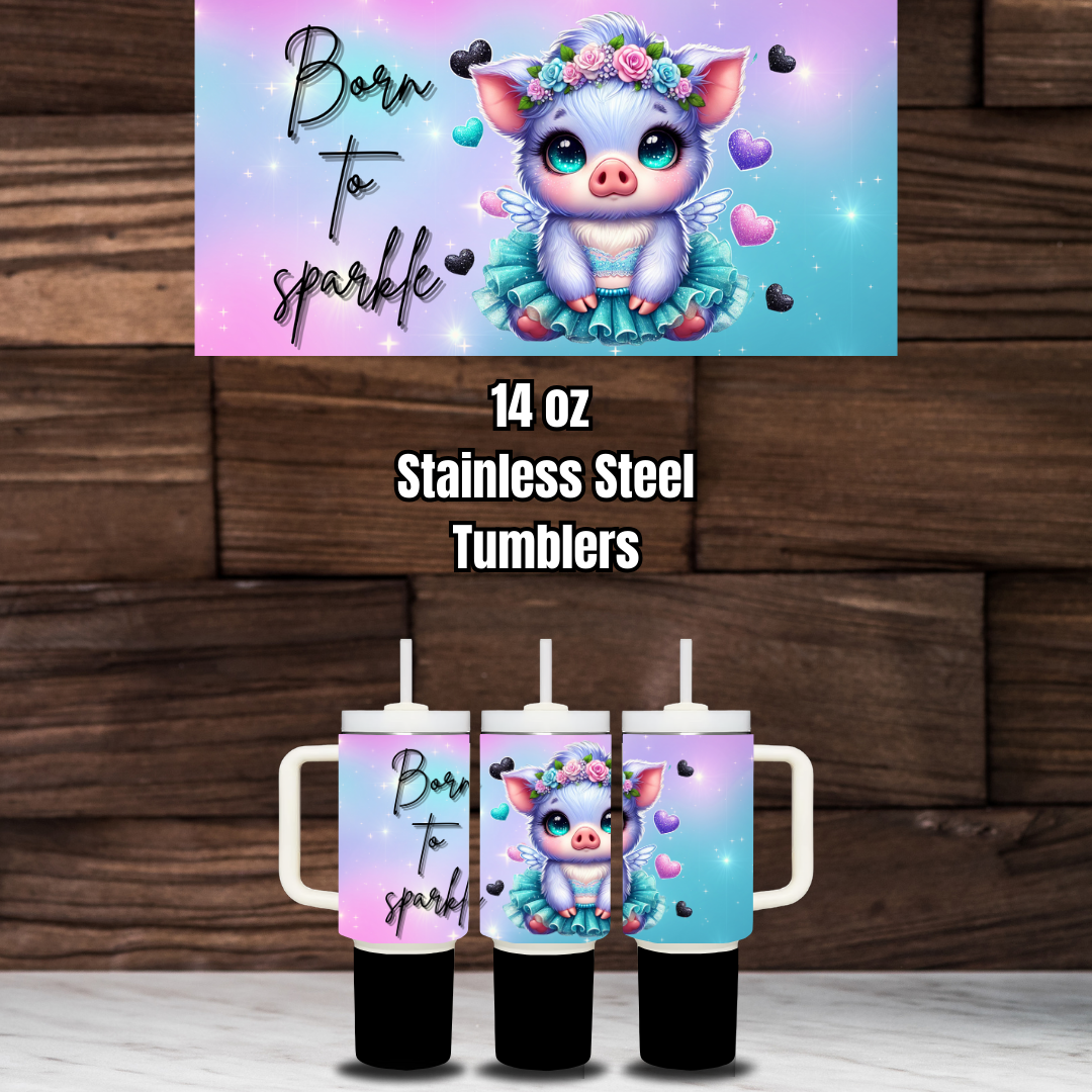 Sparkle Sprites Stainless Tumblers