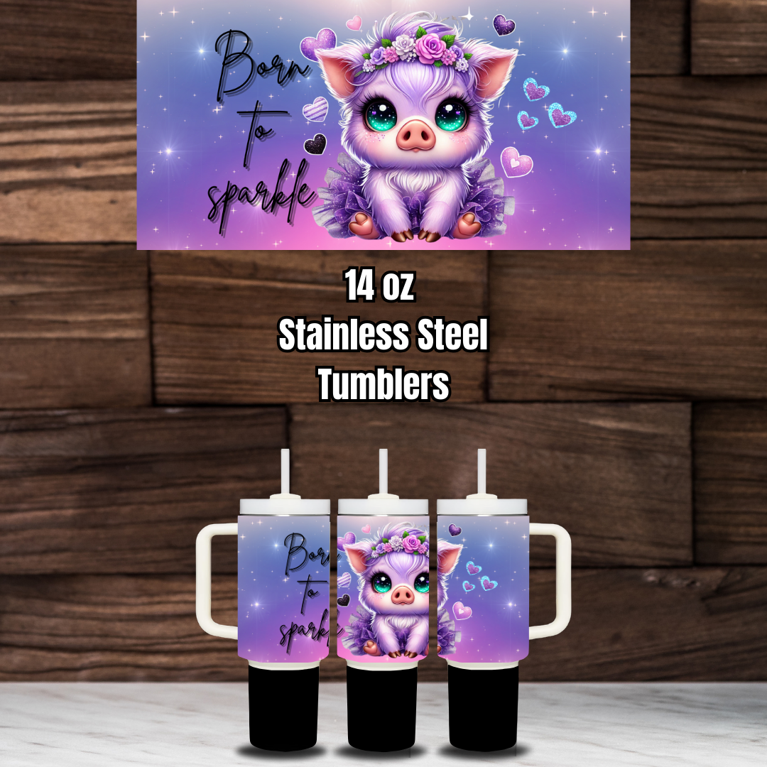 Sparkle Sprites Stainless Tumblers