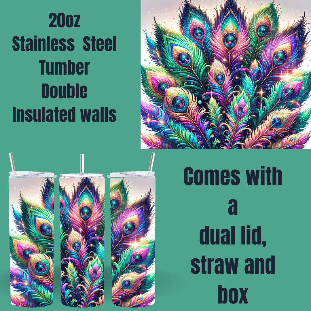 Radiant Plumage 20oz Tumbler