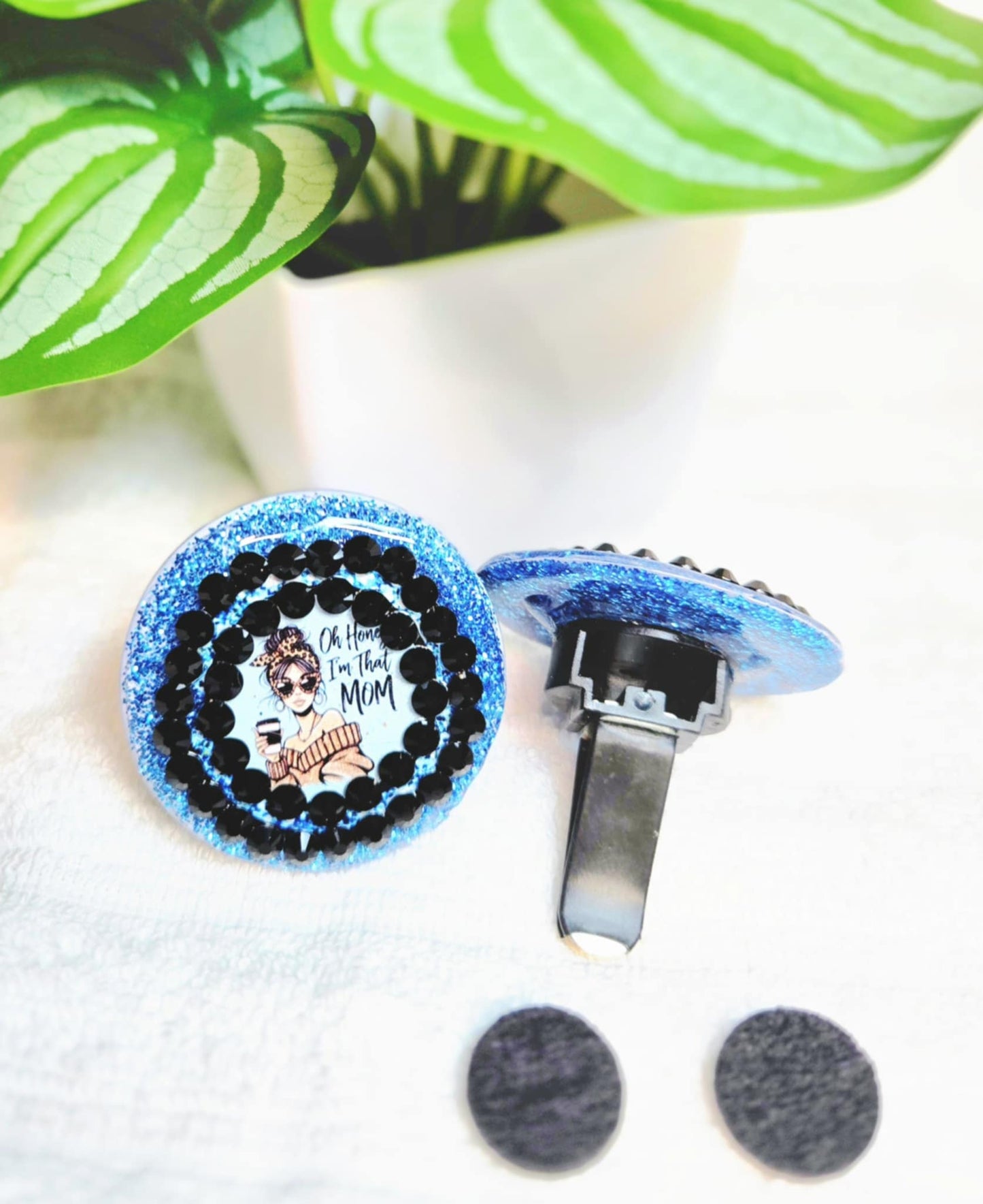 That Mom Life Car Charm & Clip Set