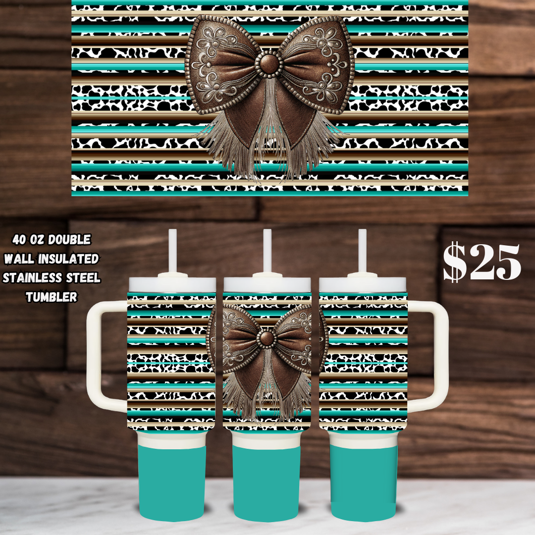 Tribal Elegance Insulated Stainless Steel Tumbler Collection