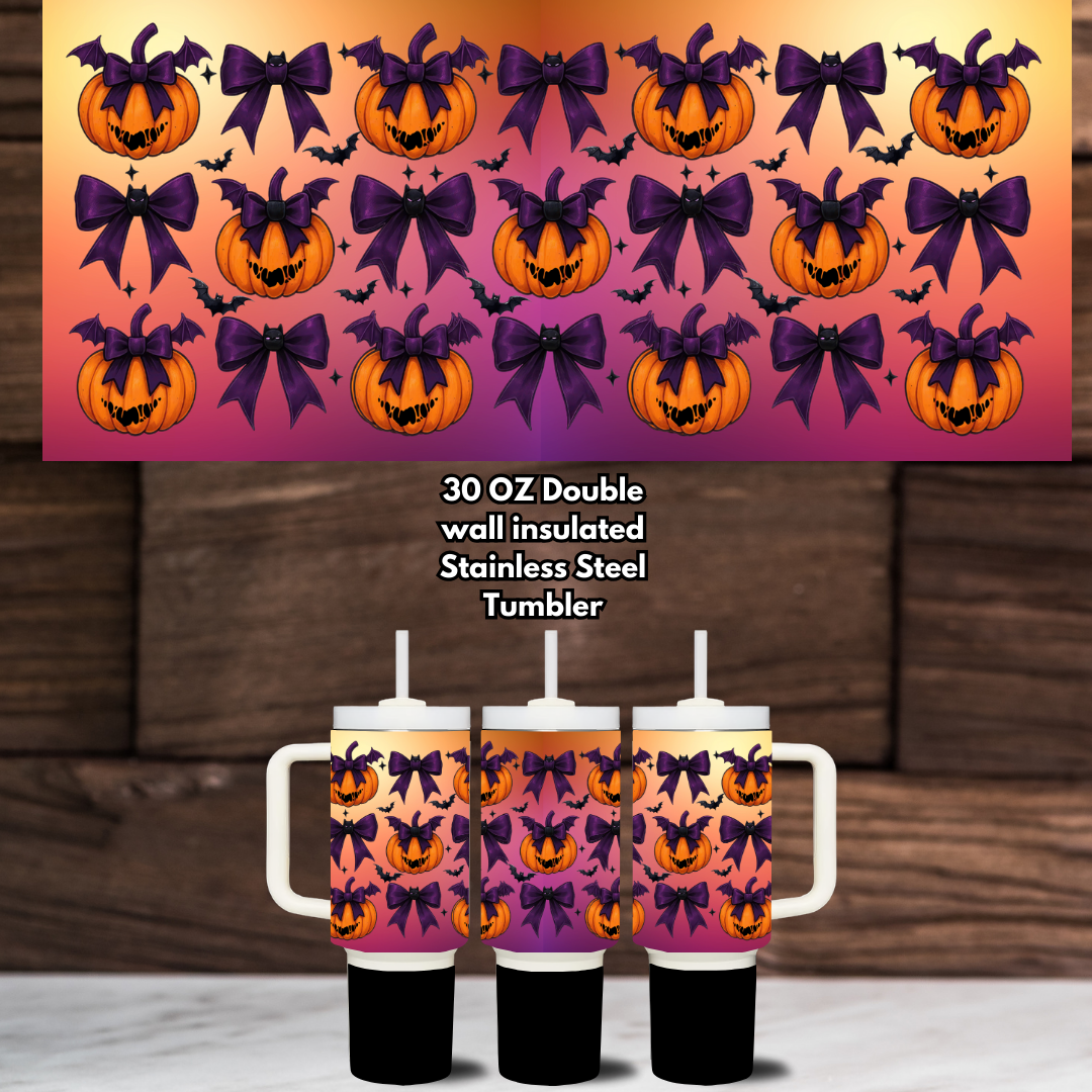 Wickedly Bright Halloween Tumbler Collection – 30oz Stainless Steel