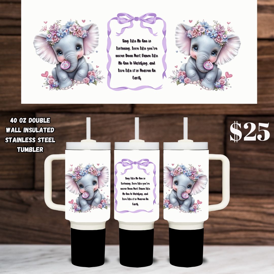 Heavenly Sip Large Tumbler