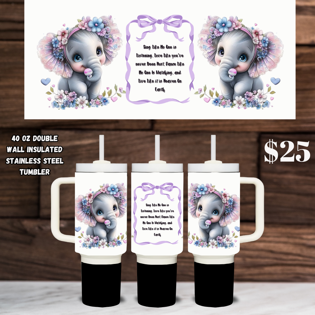 Heavenly Sip Large Tumbler