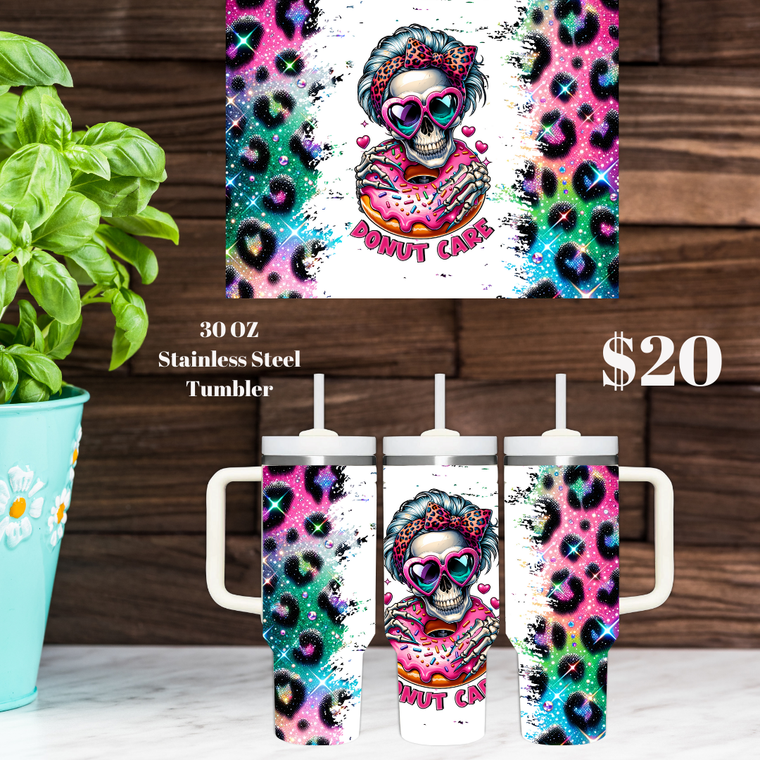 Whimsical Skeleton Tumbler Collection