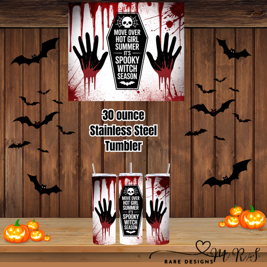Spooky Witch Season Stainless Steel Tumbler Collection