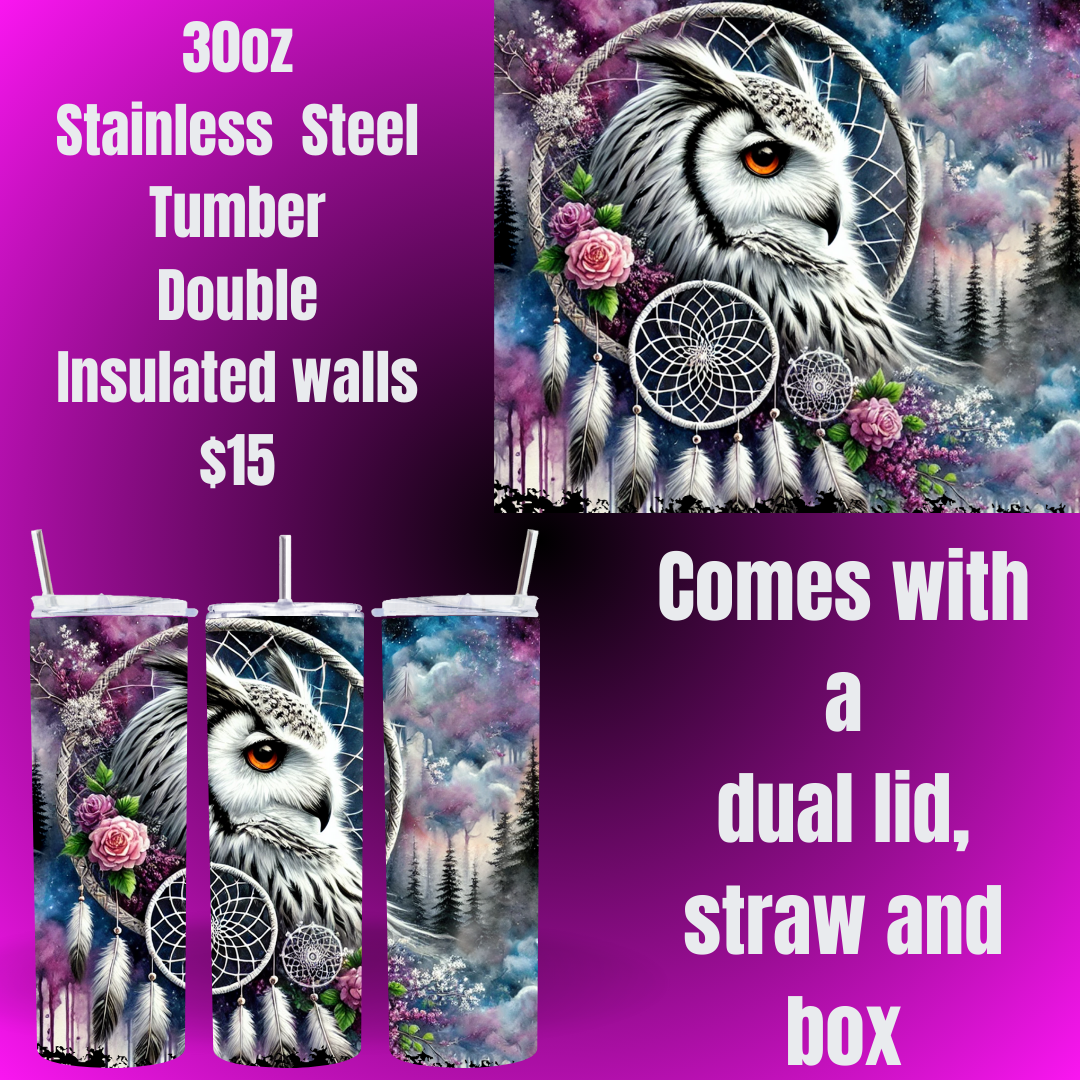 Enchanted Wilderness Stainless Steel Tumblers