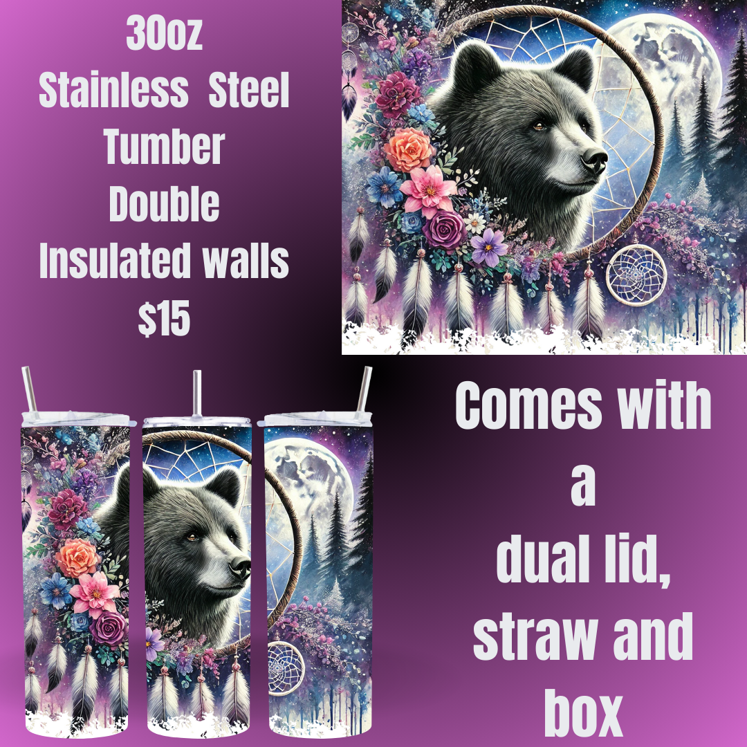 Enchanted Wilderness Stainless Steel Tumblers