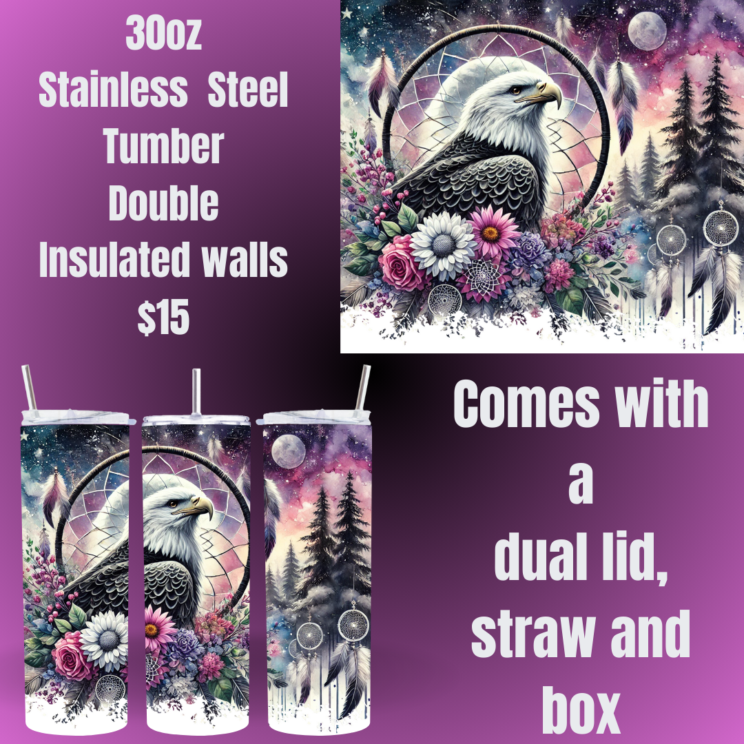 Enchanted Wilderness Stainless Steel Tumblers