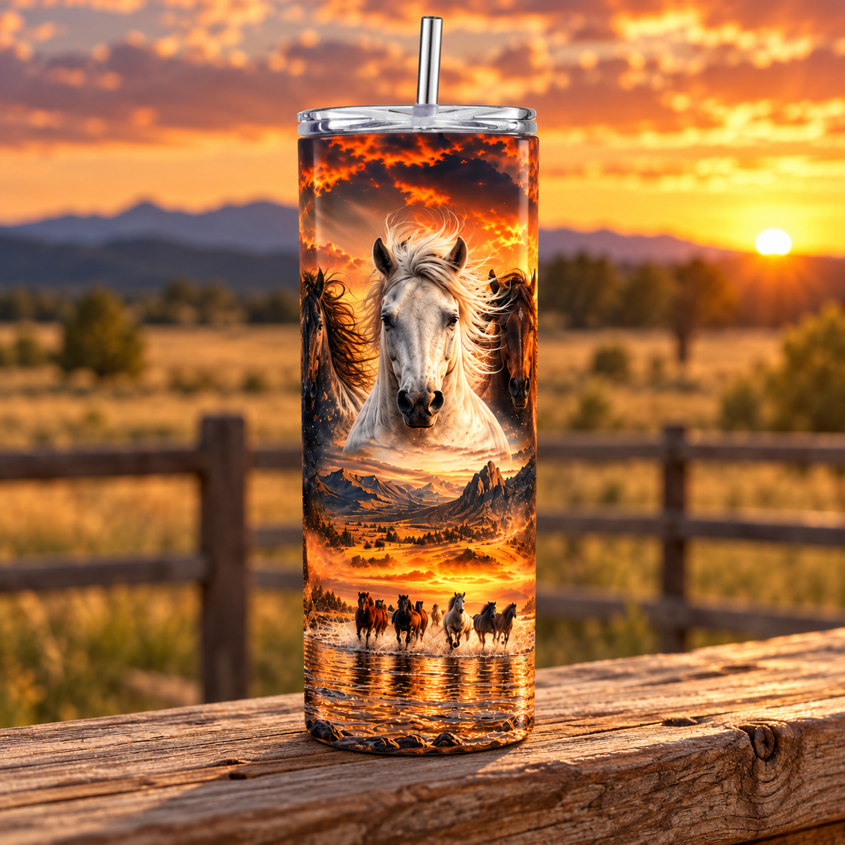 Wild & Free 20 oz Stainless Steel Tumbler