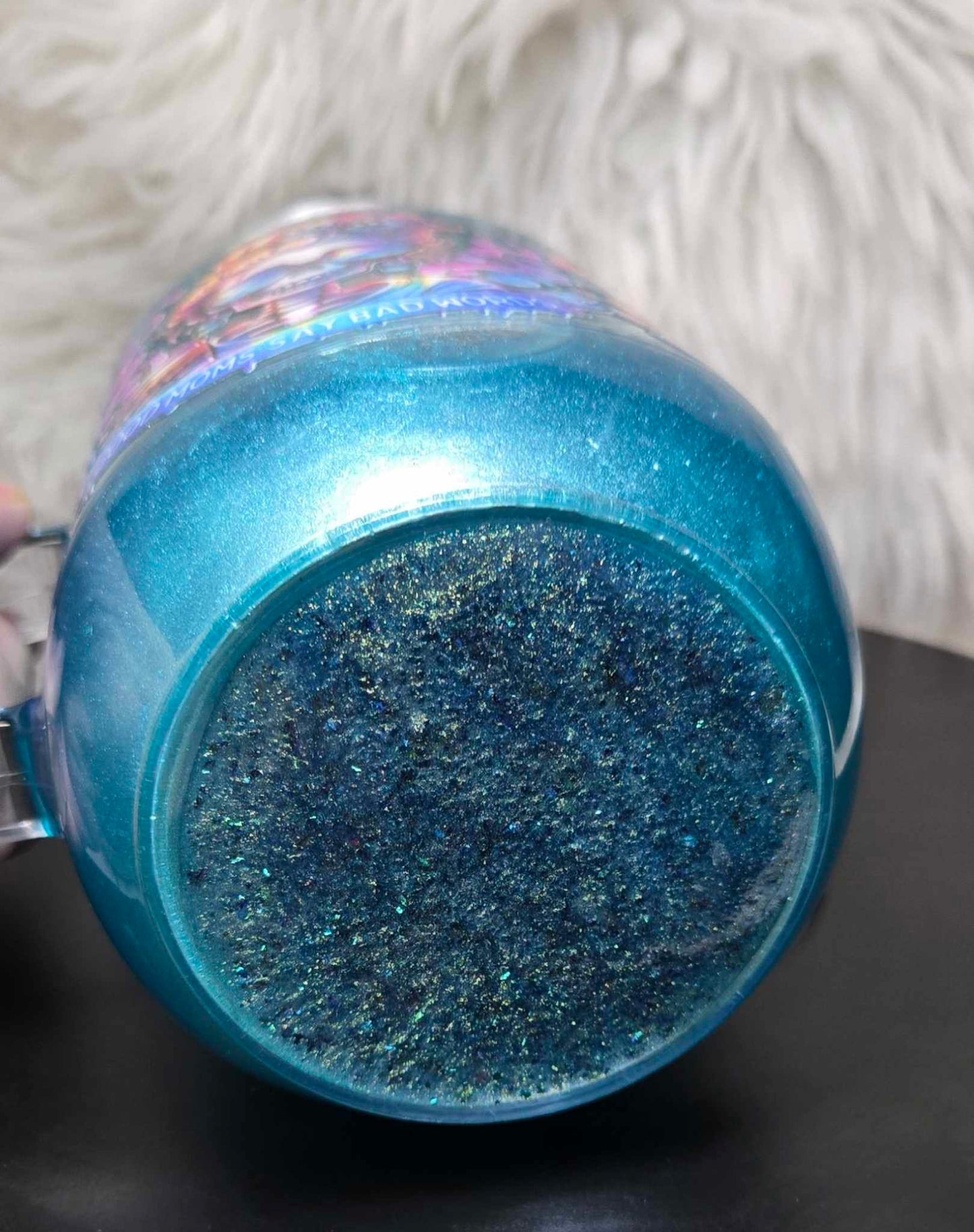 Rebel Mom Snowglobe Tumbler