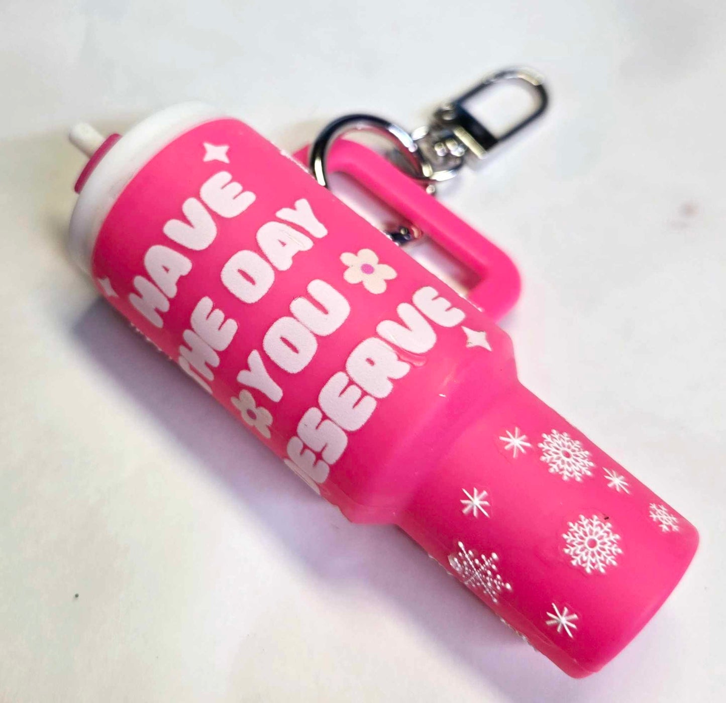 Cozy Pocket Tumbler Keychain